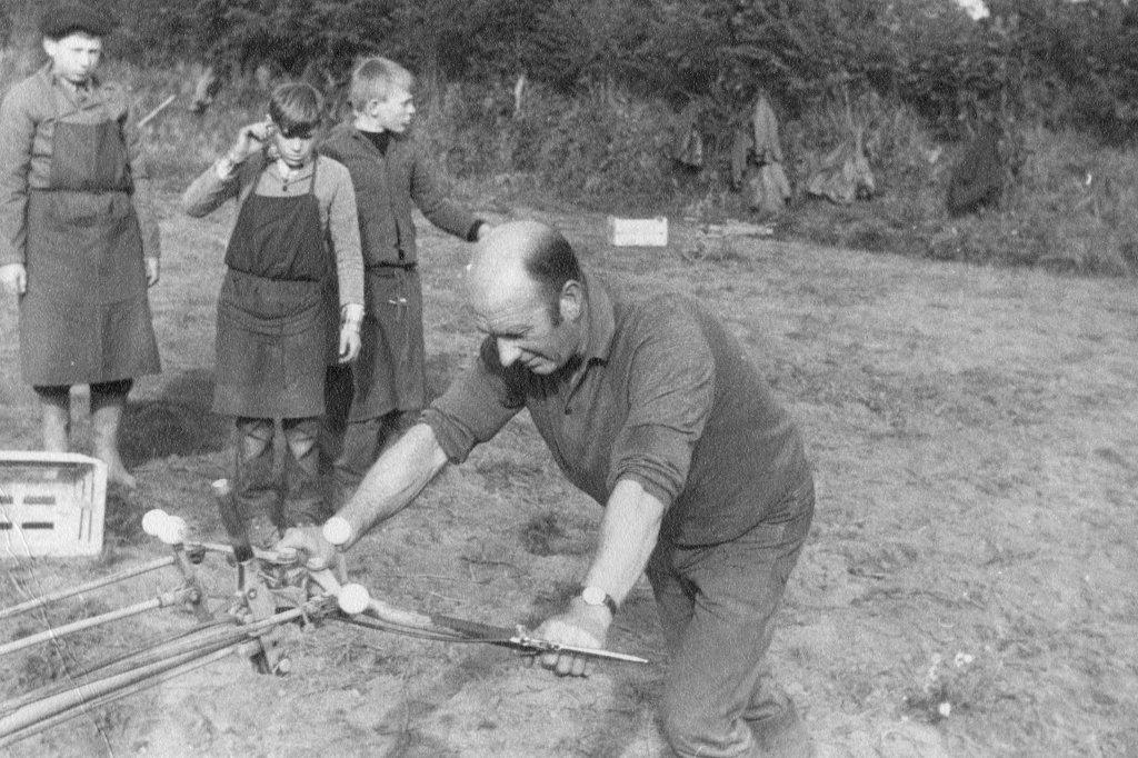 1963 environ Travaux avec Mr Gaston (1)