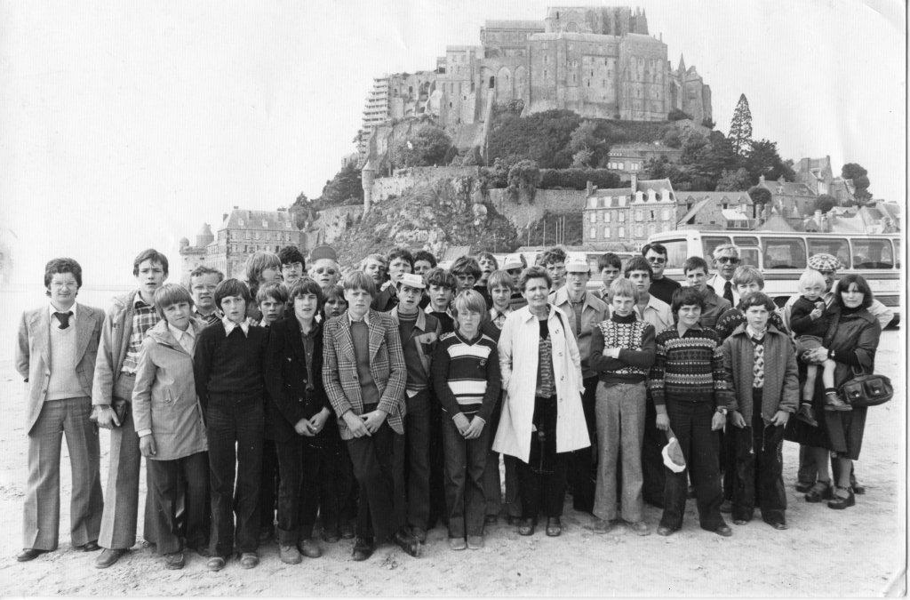 1965 environ au Mont St Michel